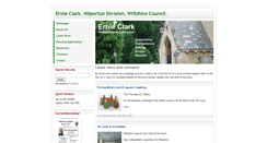 Desktop Screenshot of ernieclark.org.uk